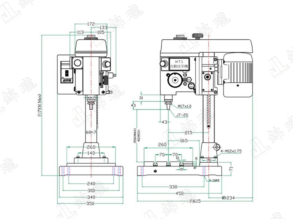 HT1-208自動攻牙機(CUA)