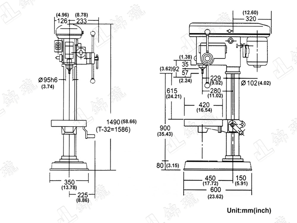 HDT-32手動攻牙機