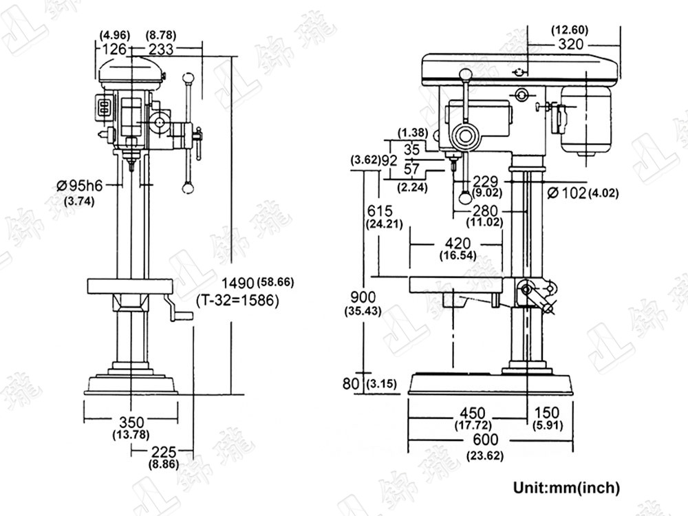 HDT-25手動攻牙機