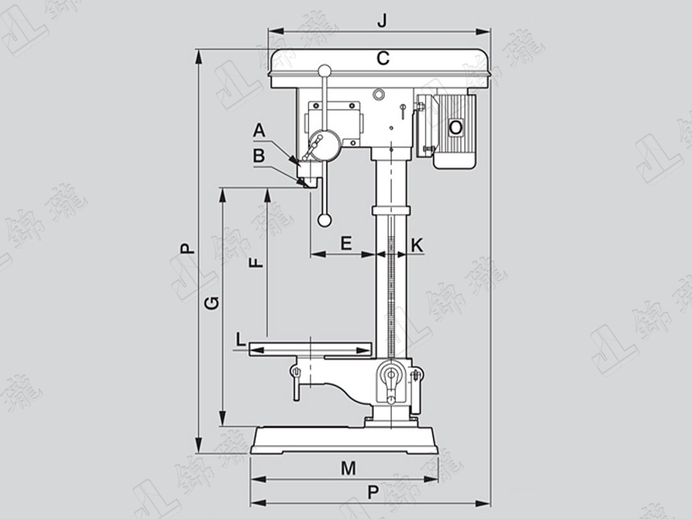 KSA-16B 5/8" 空中自動鑽床