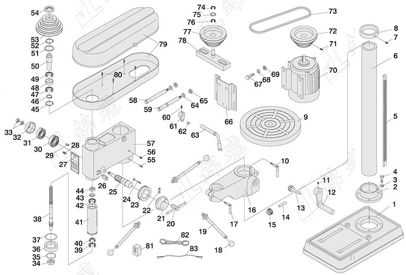 KSD-13 1/2" 鑽床