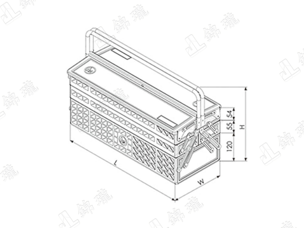 HB-420(480)三段式工具箱